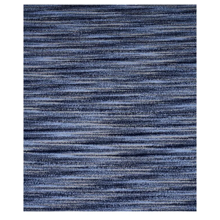Schumacher 80250 Bensley Bouclé Blue fabric swatch