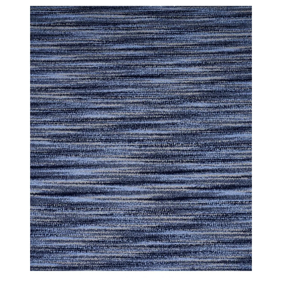 Schumacher 80250 Bensley Bouclé Blue fabric swatch
