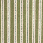 Schumacher 82181 Benson Stripe éPinglé Green fabric swatch
