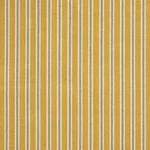 Schumacher 82182 Benson Stripe éPinglé Saffron fabric swatch