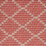 Schumacher 80992 Berg éPinglé Coral fabric swatch