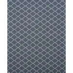 Schumacher 80991 Berg éPinglé Indigo fabric swatch