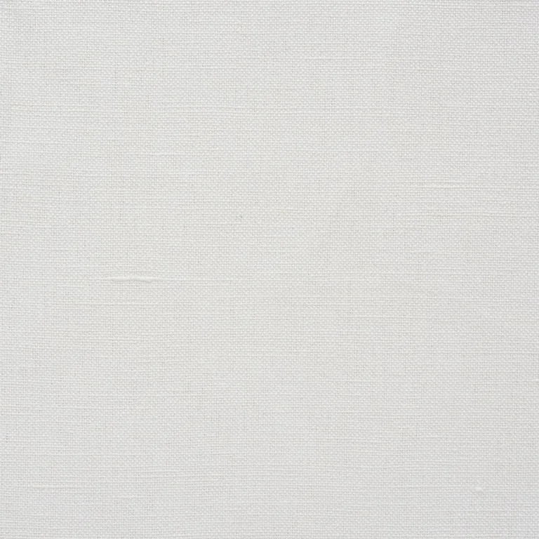 Schumacher 76000 Bergama Plain Linen Ivory fabric swatch