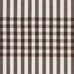Schumacher 80801 Bergen Plaid Brown fabric swatch