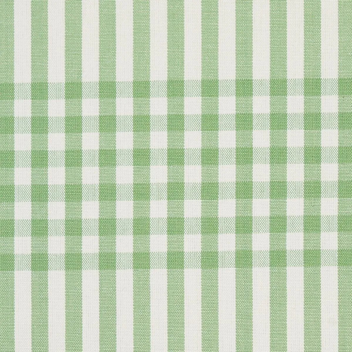 Schumacher 80804 Bergen Plaid Green fabric swatch