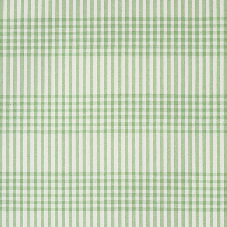 Schumacher 80804 Bergen Plaid Green fabric swatch