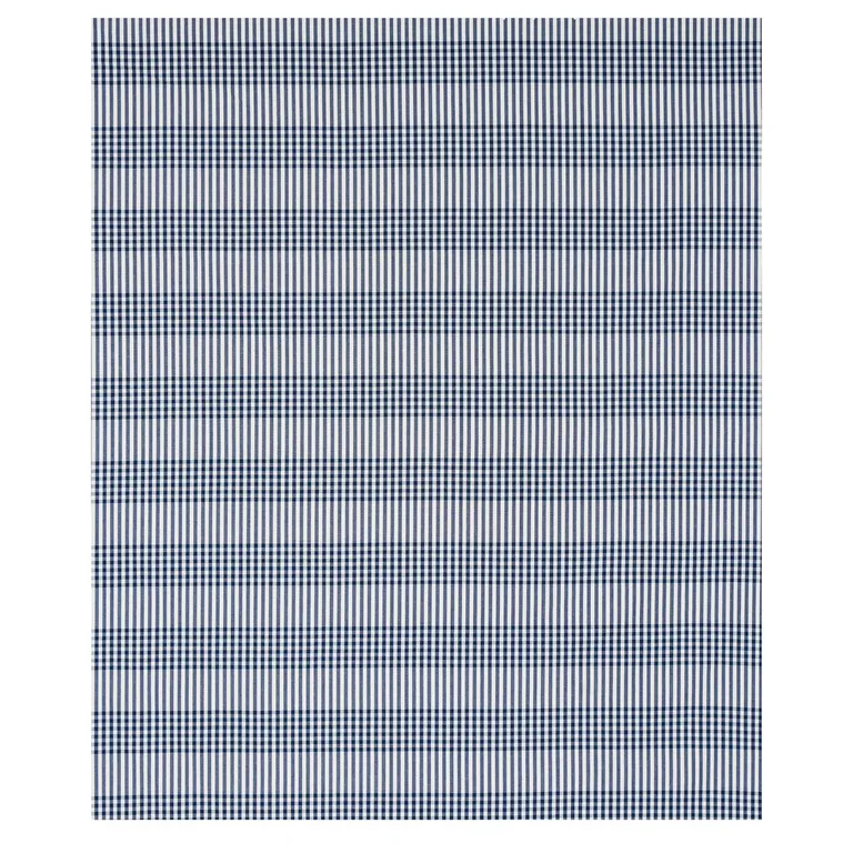 Schumacher 80802 Bergen Plaid Navy fabric swatch