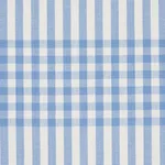 Schumacher 80803 Bergen Plaid Sky fabric swatch