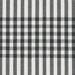 Schumacher 80800 Bergen Plaid Slate fabric swatch