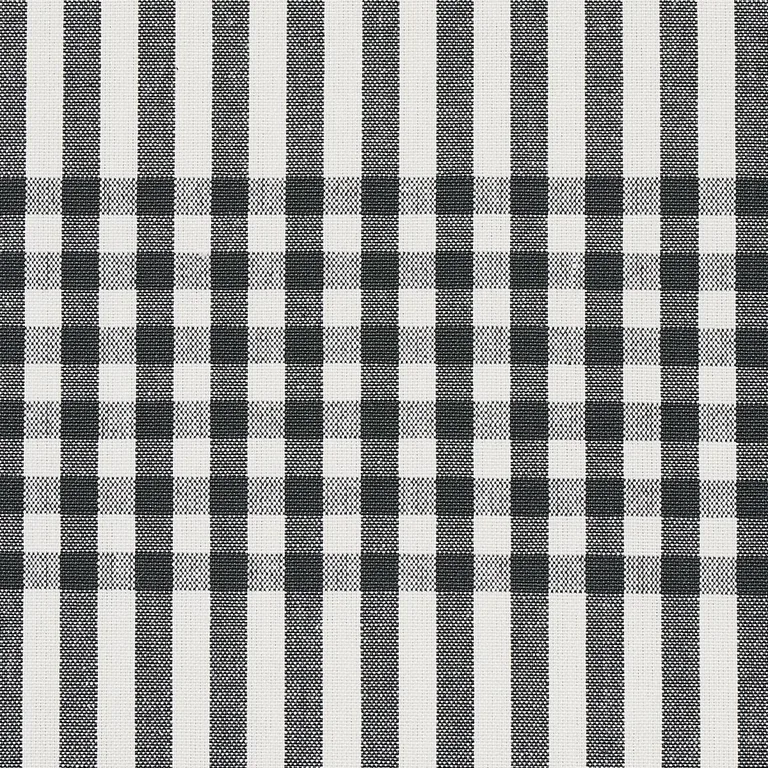 Schumacher 80800 Bergen Plaid Slate fabric swatch