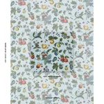 Schumacher 181891 Berry Grove Sky fabric swatch