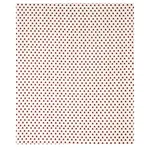 Schumacher 179730 Berry Hand Block Print Iron & Rose fabric swatch