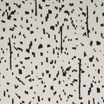 Schumacher 180311 Bespotted Black fabric swatch