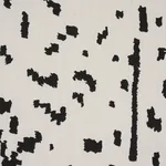 Schumacher 180311 Bespotted Black fabric swatch
