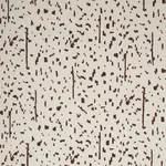 Schumacher 180312 Bespotted Brown fabric swatch