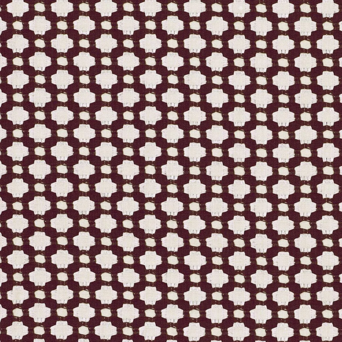 Schumacher 62611 Betwixt Bear/Ivory fabric swatch