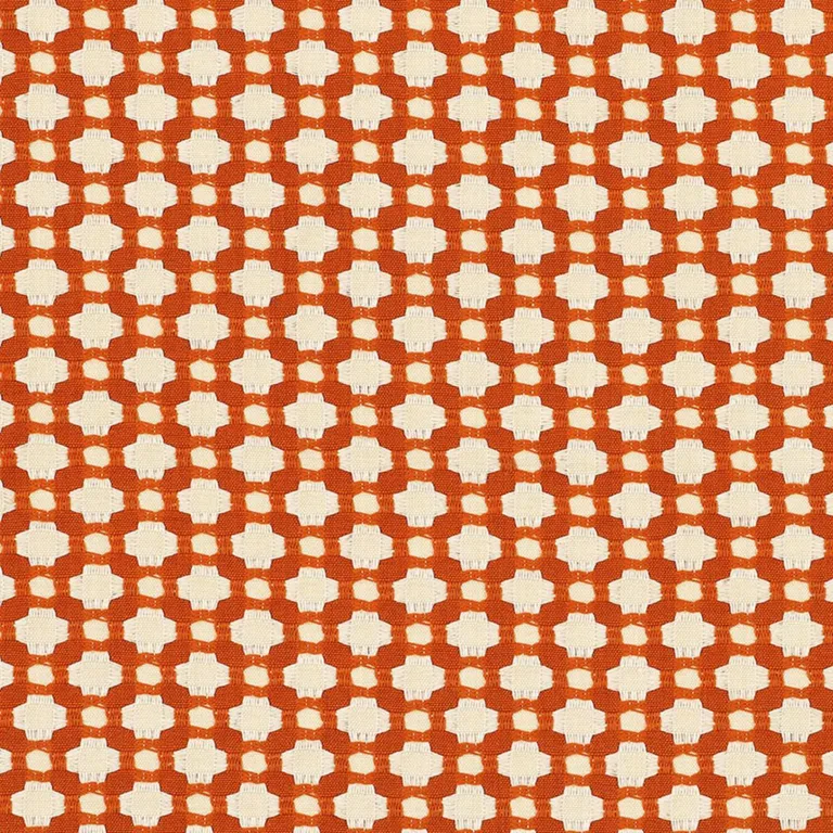 Schumacher 62612 Betwixt Spark/Ivory fabric swatch