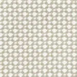 Schumacher 65682 Betwixt Stone/White fabric swatch