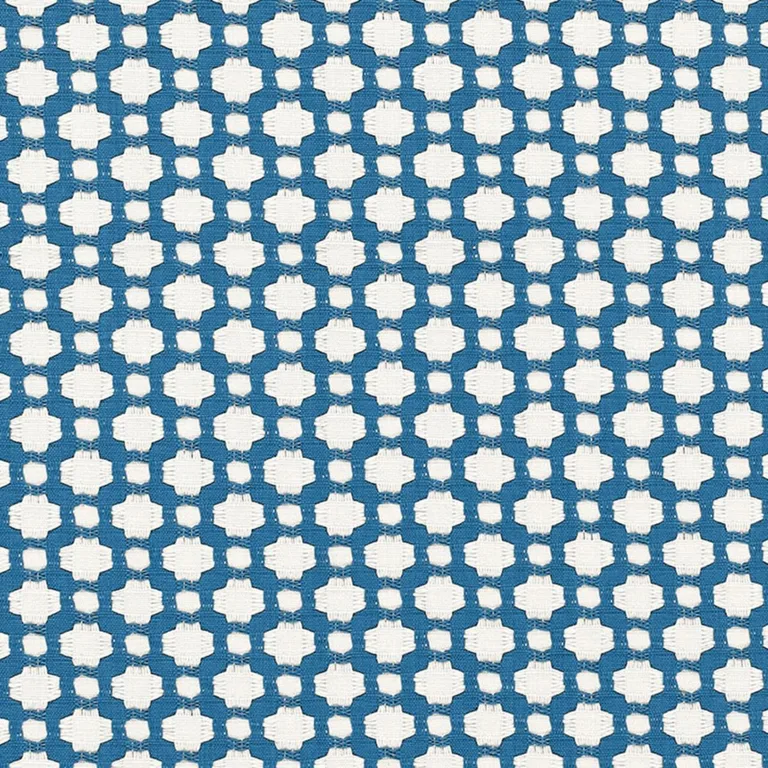 Schumacher 65686 Betwixt Water/Natural fabric swatch