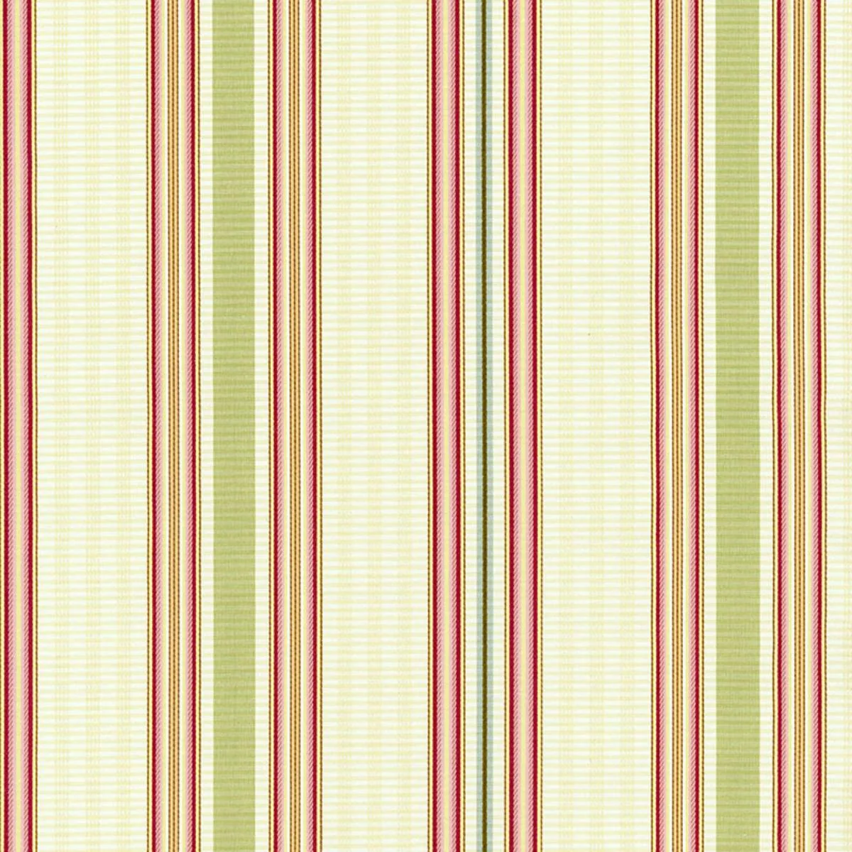 Schumacher 62181 Biella Silk Stripe Berry fabric swatch