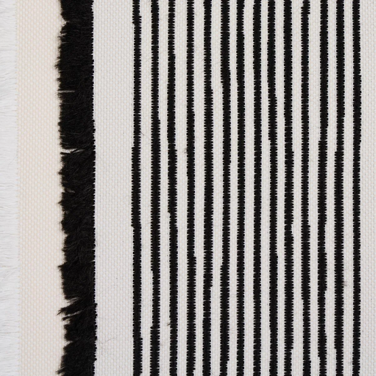 Schumacher 81110 Billy Indoor/Outdoor Black fabric swatch