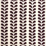 Schumacher 179272 Bindi Hand Block Print Aubergine fabric swatch