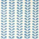 Schumacher 179270 Bindi Hand Block Print Blue fabric swatch