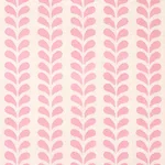 Schumacher 179271 Bindi Hand Block Print Pink fabric swatch