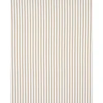 Schumacher 83703 Birdie Ticking Stripe Neutral fabric swatch
