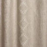 Schumacher 85121 Birgitta Sheer Linen fabric swatch