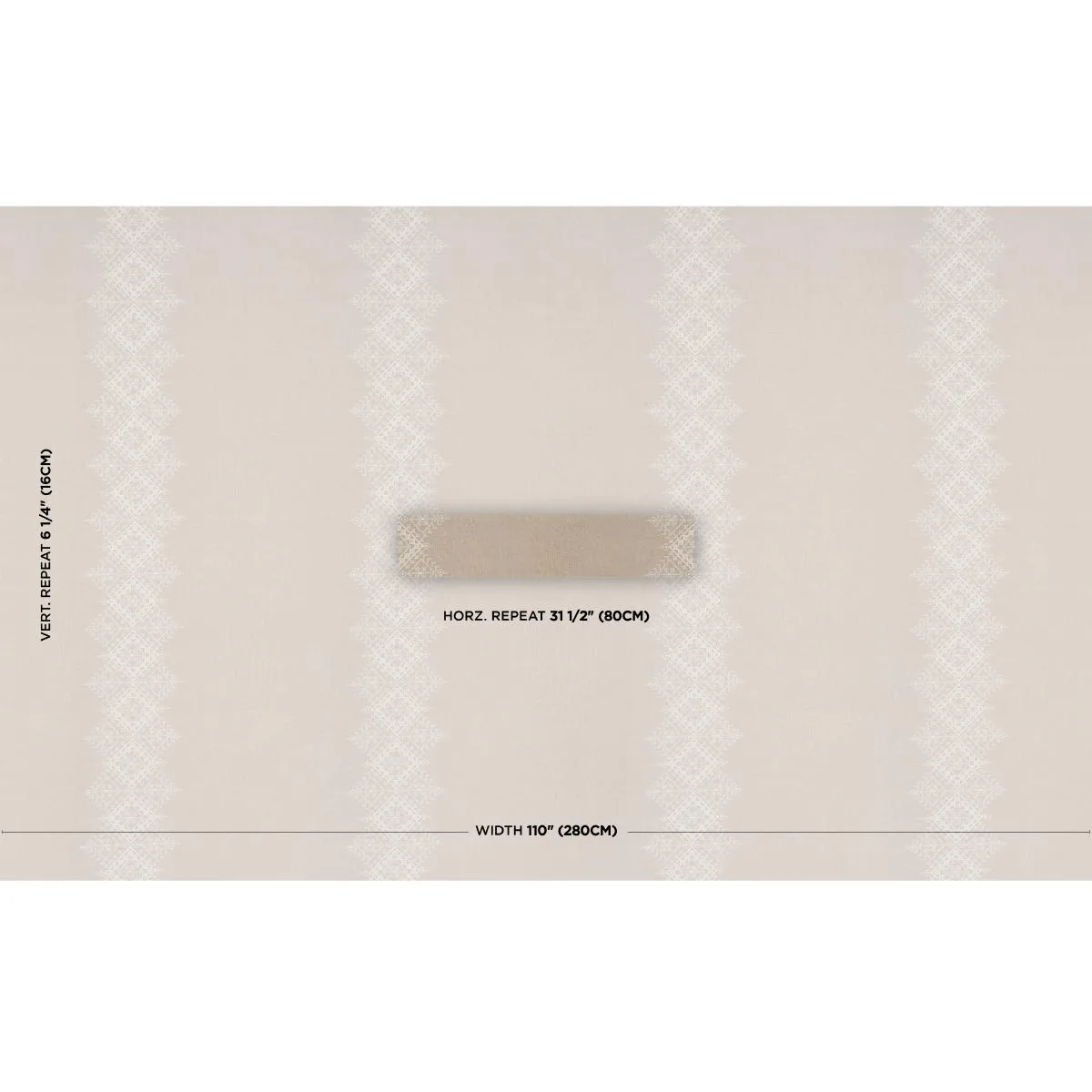 Schumacher 85121 Birgitta Sheer Linen fabric swatch