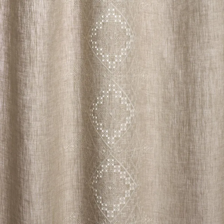 Schumacher 85121 Birgitta Sheer Linen fabric swatch