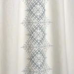 Schumacher 85120 Birgitta Sheer Sky fabric swatch