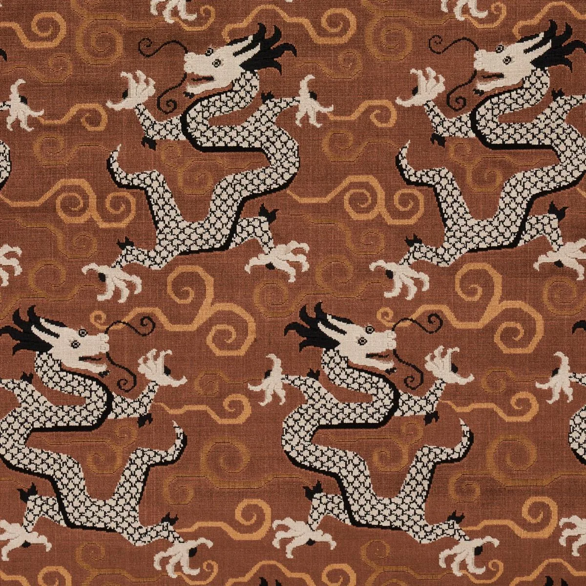 Schumacher 73977 Bixi Velvet Bronze fabric swatch
