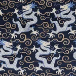 Schumacher 73976 Bixi Velvet Midnight Blue fabric swatch