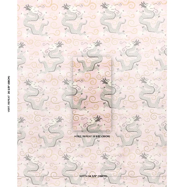 Schumacher 73978 Bixi Velvet Rose Quartz fabric swatch