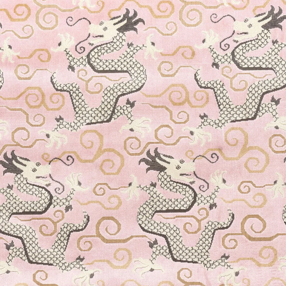 Schumacher 73978 Bixi Velvet Rose Quartz fabric swatch