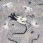 Schumacher 73972 Bixi Velvet Silver fabric swatch