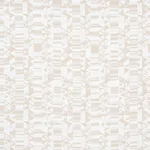Schumacher 82022 Bizantino Quilted Weave Natural fabric swatch