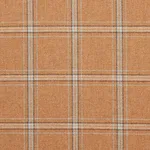 Schumacher 82341 Blackburn Merino Plaid Camel fabric swatch