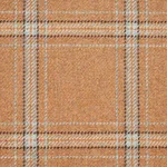 Schumacher 82341 Blackburn Merino Plaid Camel fabric swatch