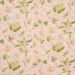Schumacher 180092 Blackwell Linen Blush fabric swatch