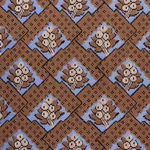 Schumacher 81601 Blair Silk éPinglé Charlton Brown fabric swatch