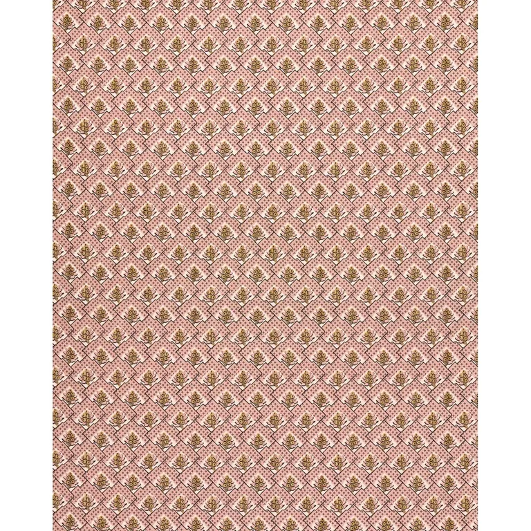 Schumacher 81600 Blair Silk éPinglé Wythe Rose fabric swatch