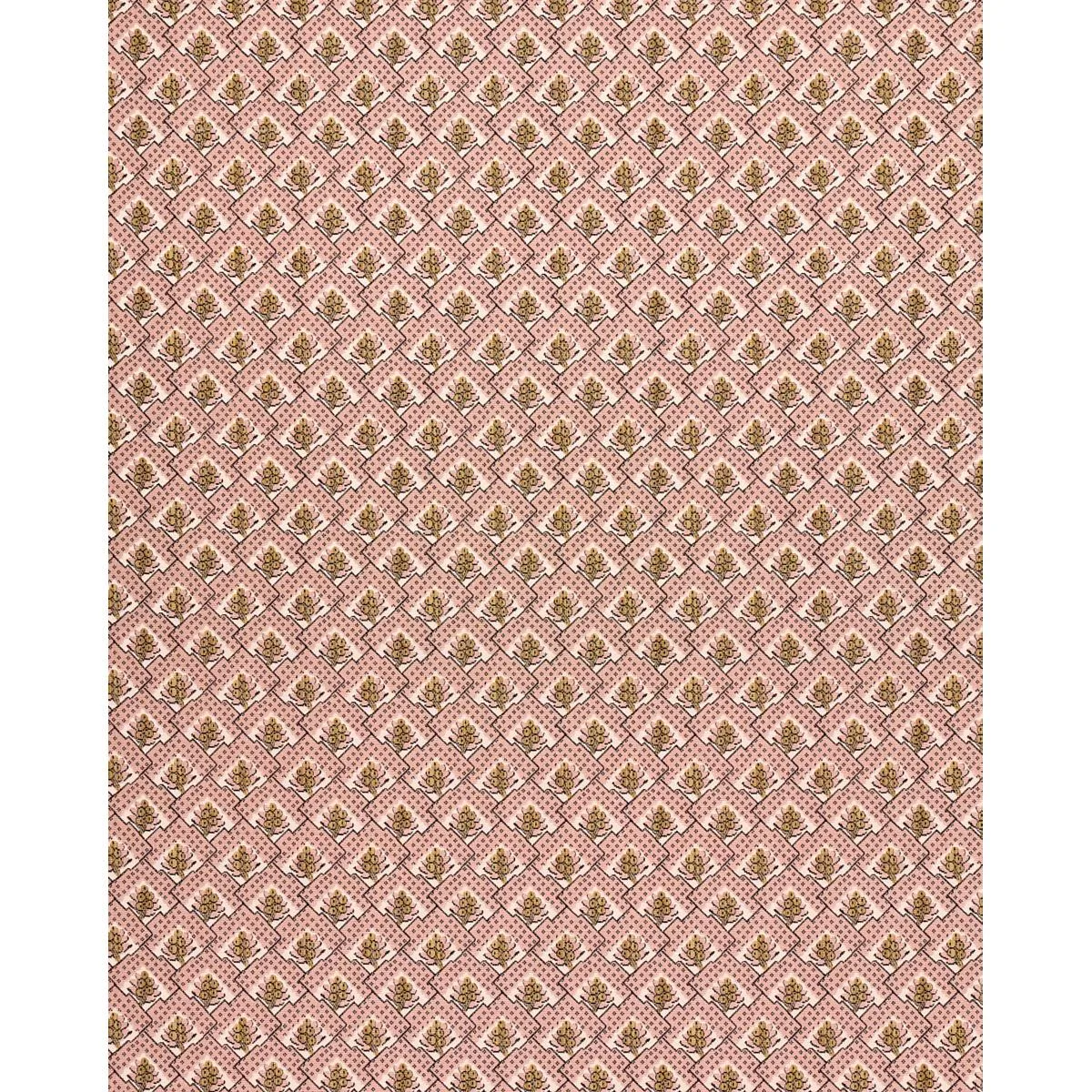 Schumacher 81600 Blair Silk éPinglé Wythe Rose fabric swatch
