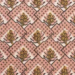 Schumacher 81600 Blair Silk éPinglé Wythe Rose fabric swatch