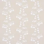Schumacher 181962 Bleeding Hearts Neutral fabric swatch