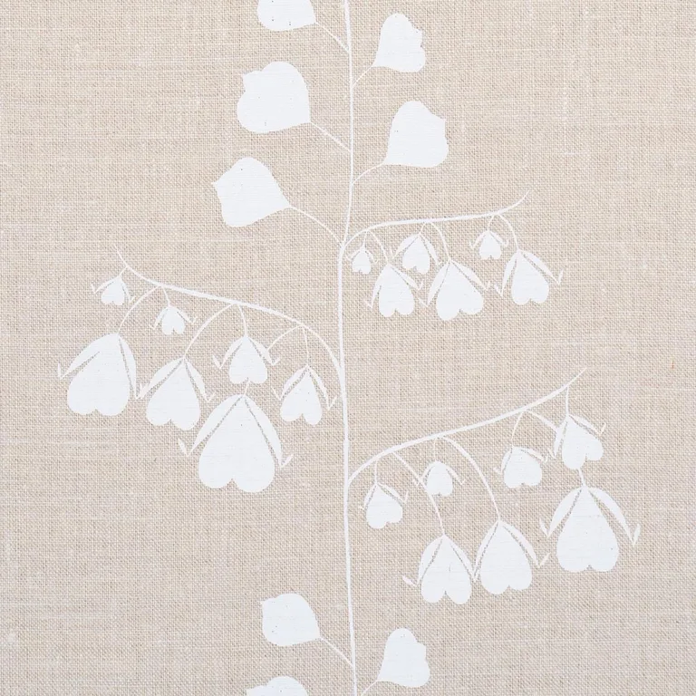 Schumacher 181962 Bleeding Hearts Neutral fabric swatch
