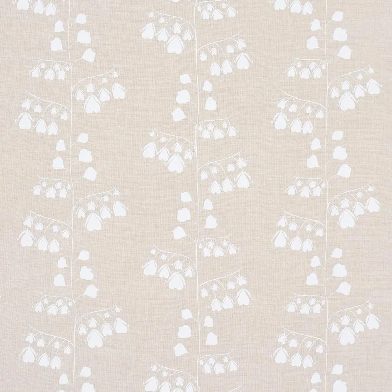 Schumacher 181962 Bleeding Hearts Neutral fabric swatch
