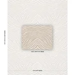 Schumacher 182442 Blixen Velvet Fawn fabric swatch